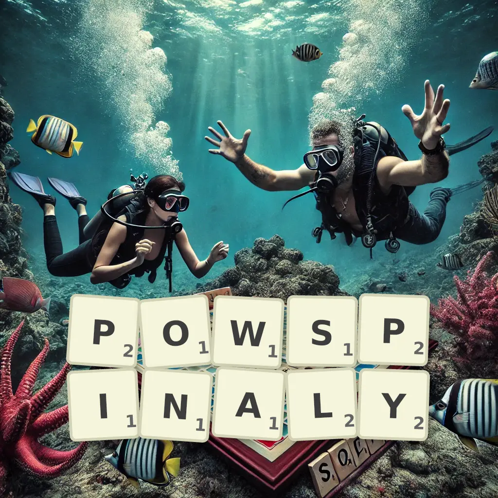 Słowa z liter POWSPINAŁY