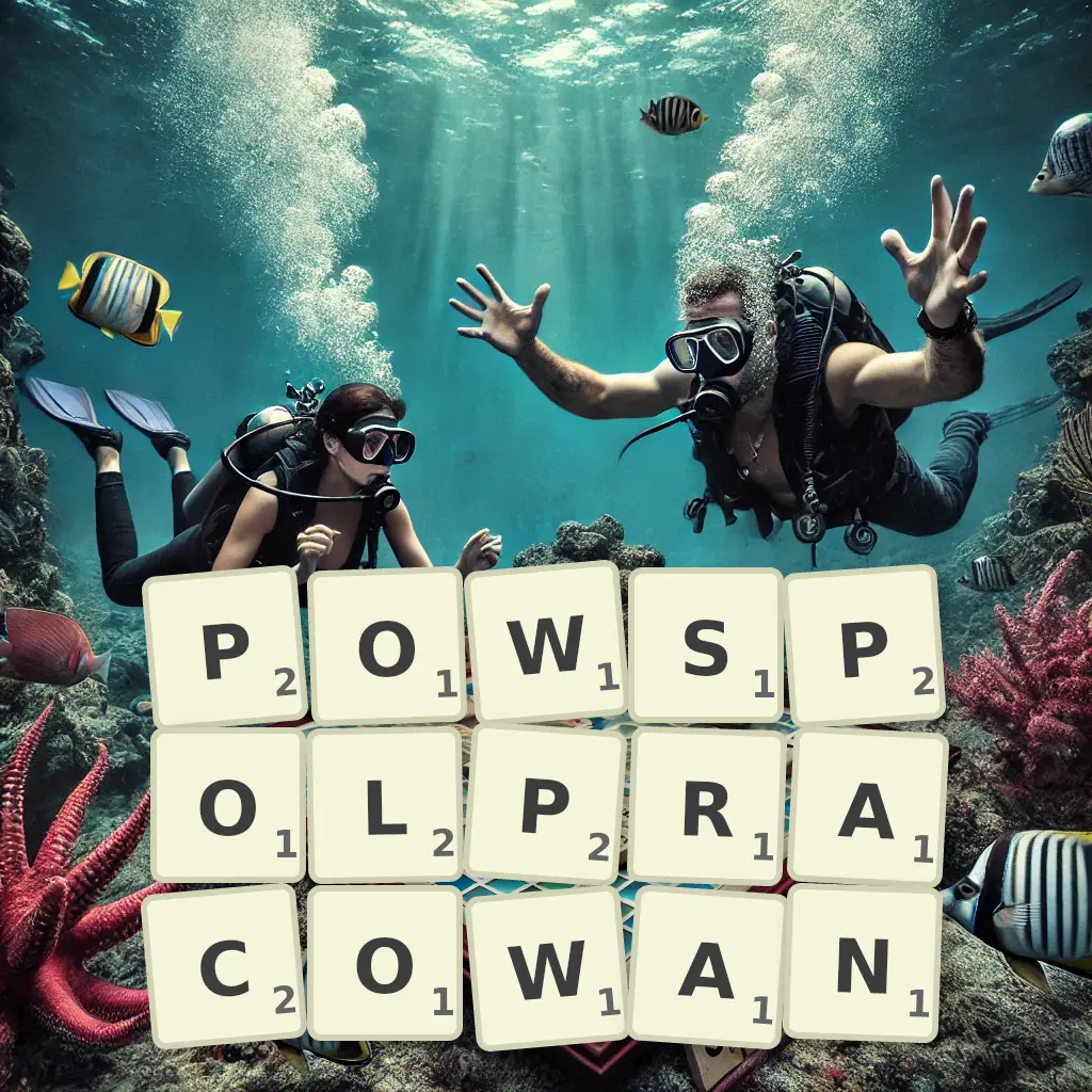 Słowa z liter POWSPÓŁPRACOWAŃ