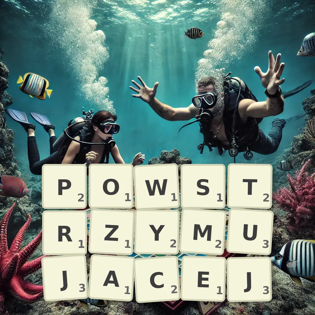 Słowa z liter POWSTRZYMUJĄCEJ
