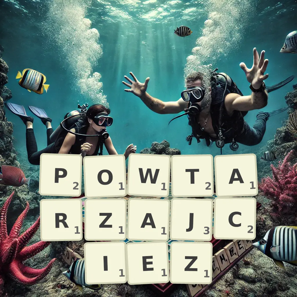 Słowa z liter POWTARZAJCIEŻ