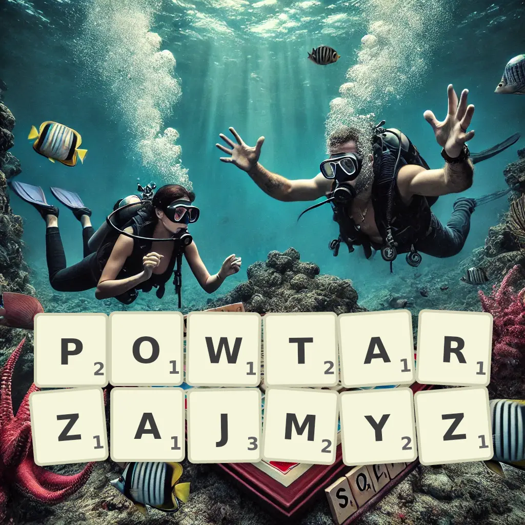 Słowa z liter POWTARZAJMYŻ
