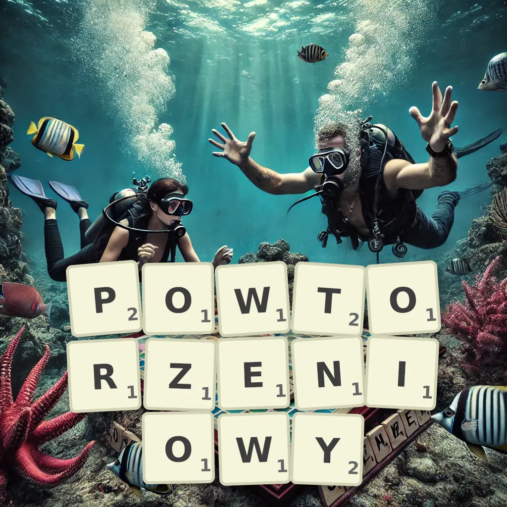 Słowa z liter POWTÓRZENIOWY