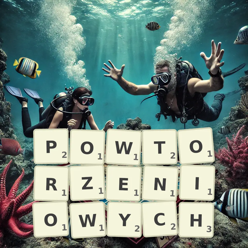 Lista słów z liter POWTÓRZENIOWYCH Słowa z liter POWTÓRZENIOWYCH