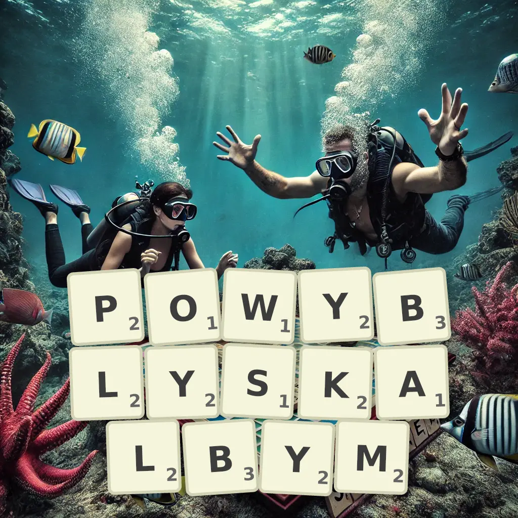 Słowa z liter POWYBŁYSKAŁBYM