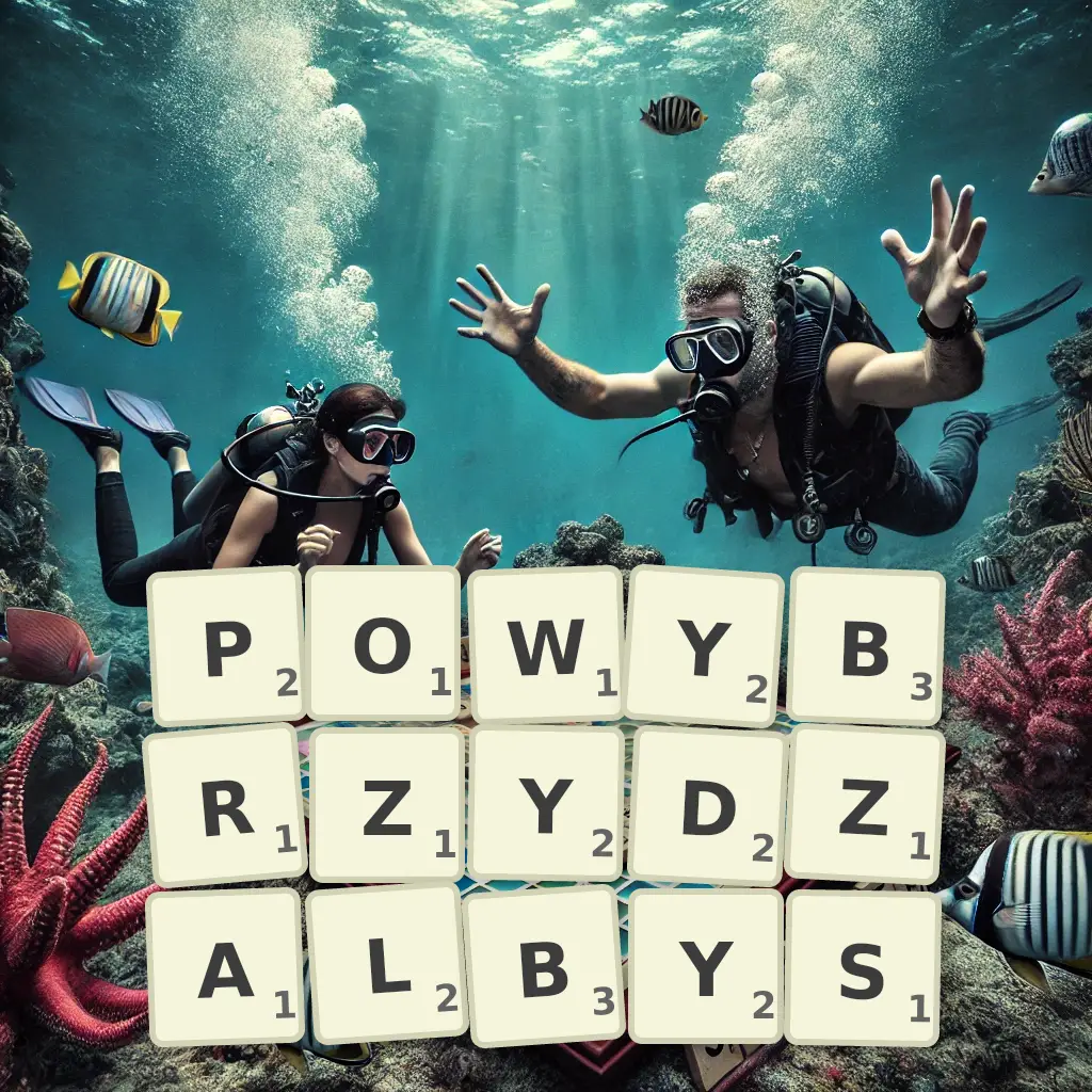 Słowa z liter POWYBRZYDZAŁBYŚ