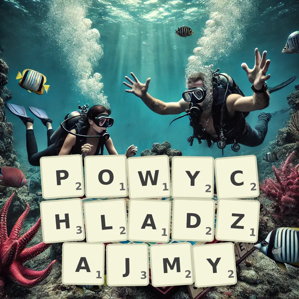 Słowa z liter POWYCHŁADZAJMY