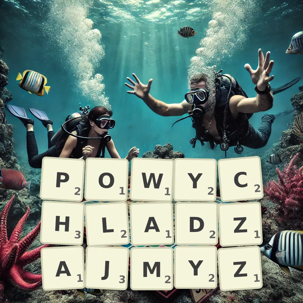 Słowa z liter POWYCHŁADZAJMYŻ