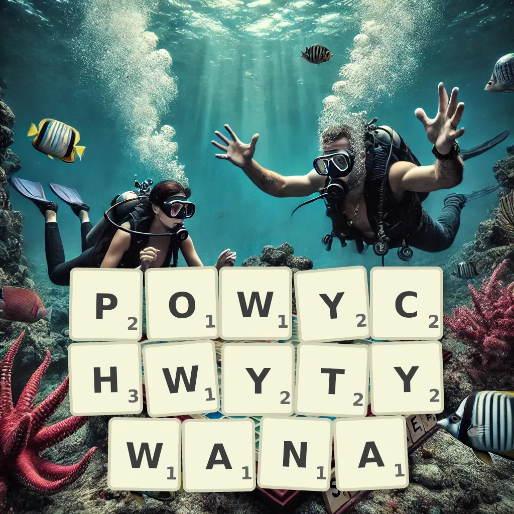 Słowa z liter POWYCHWYTYWANA