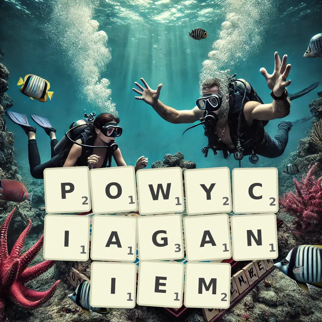 Słowa z liter POWYCIĄGANIEM