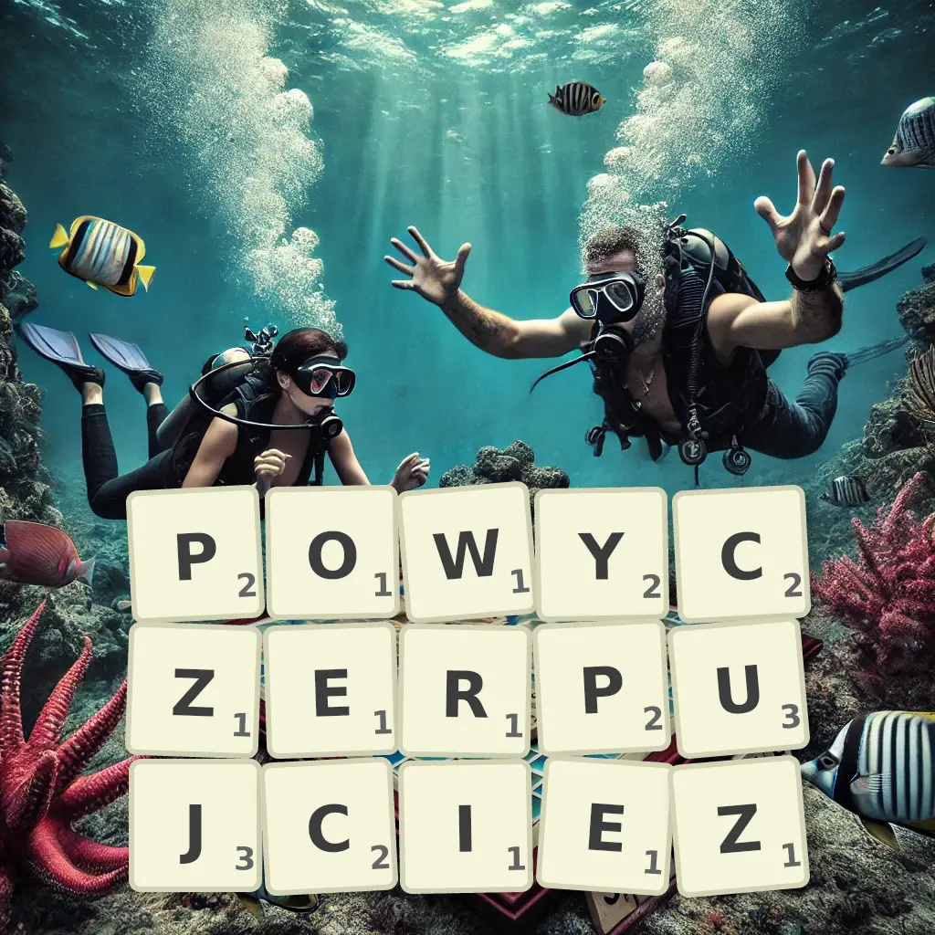 Słowa z liter POWYCZERPUJCIEŻ