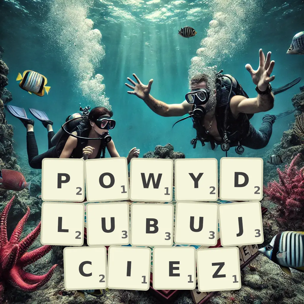 Słowa z liter POWYDŁUBUJCIEŻ