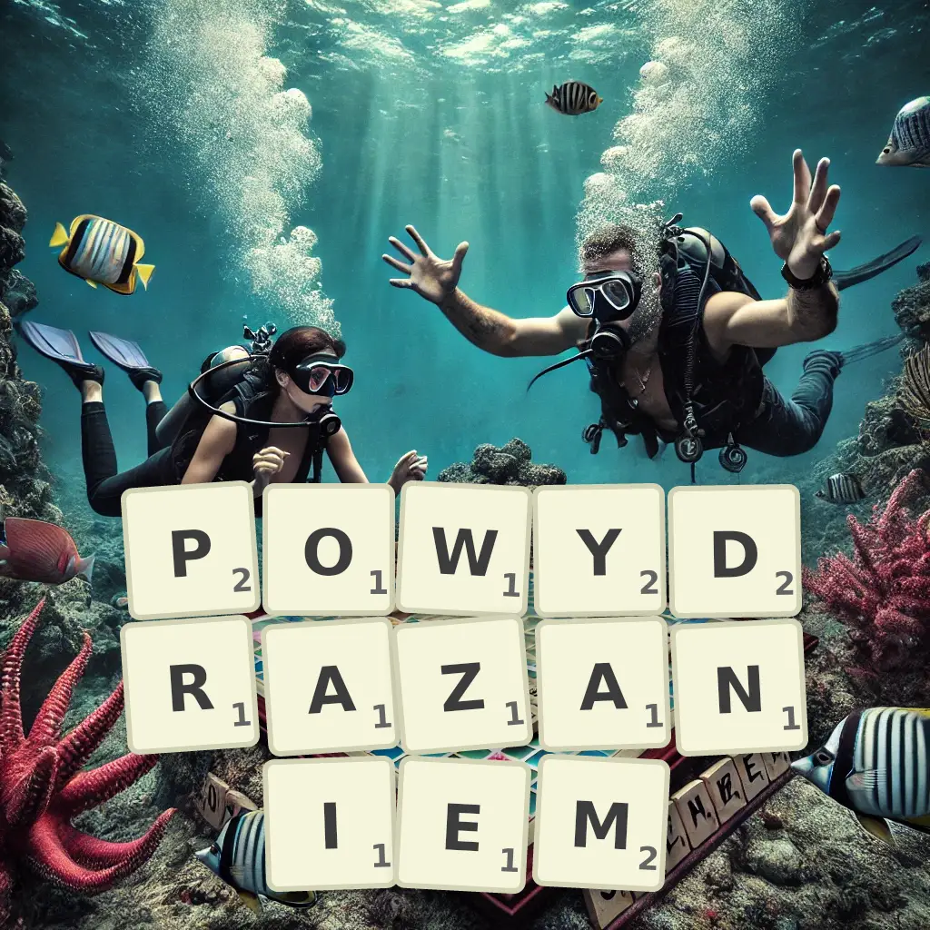 Słowa z liter POWYDRĄŻANIEM