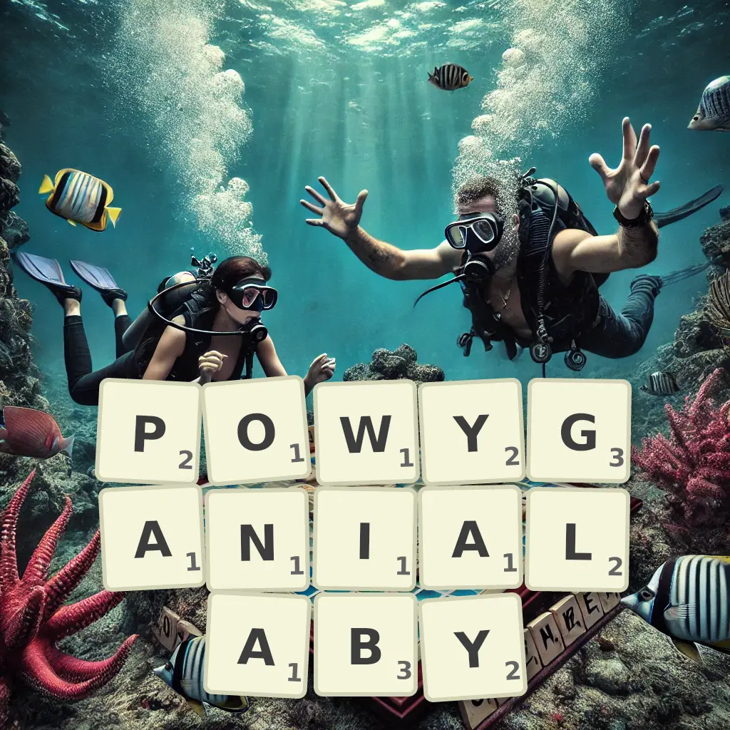 Słowa z liter POWYGANIAŁABY
