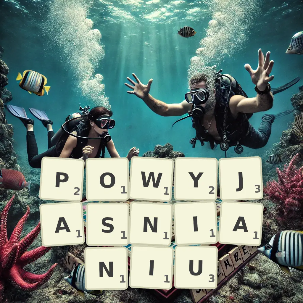 Lista słów z liter POWYJAŚNIANIU Słowa z liter POWYJAŚNIANIU