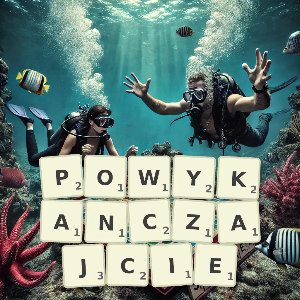 Słowa z liter POWYKAŃCZAJCIE
