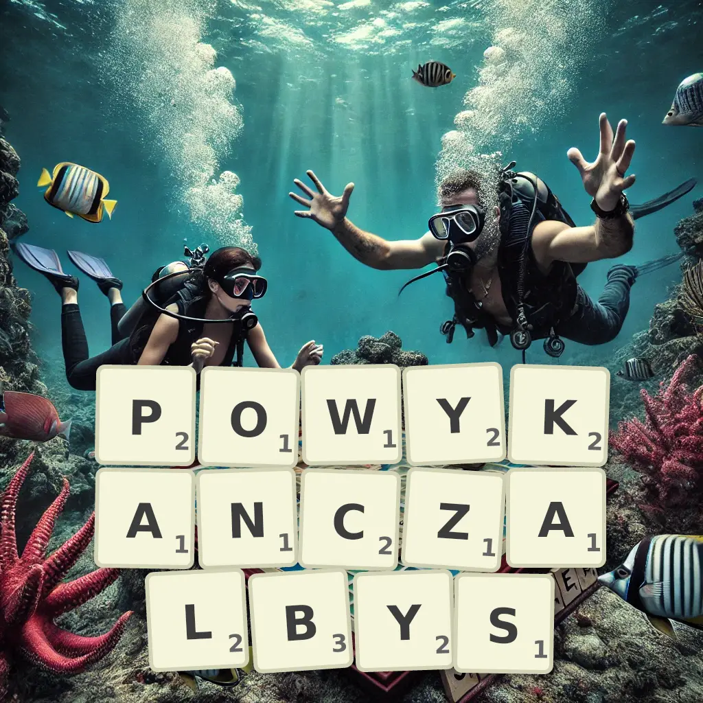 Słowa z liter POWYKAŃCZAŁBYŚ