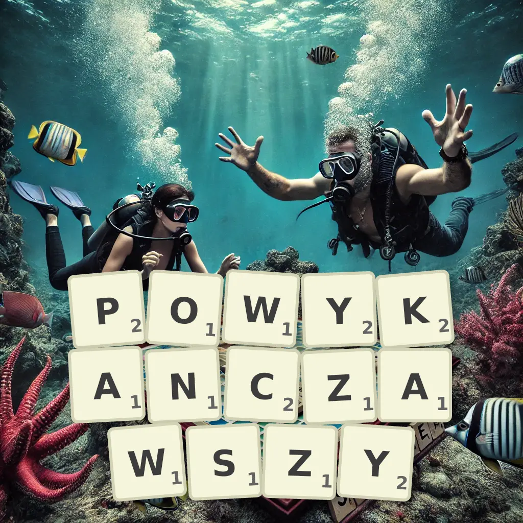 Lista słów z liter POWYKAŃCZAWSZY Słowa z liter POWYKAŃCZAWSZY