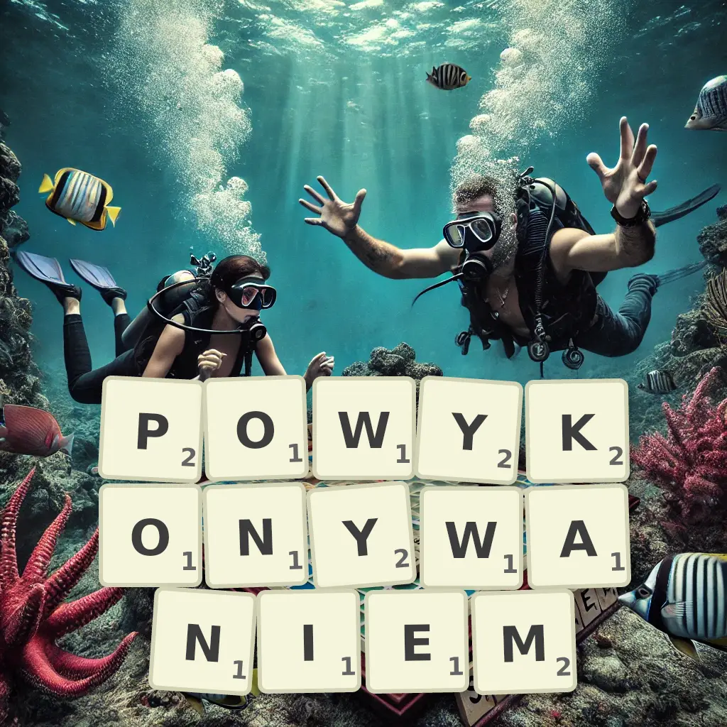 Słowa z liter POWYKONYWANIEM