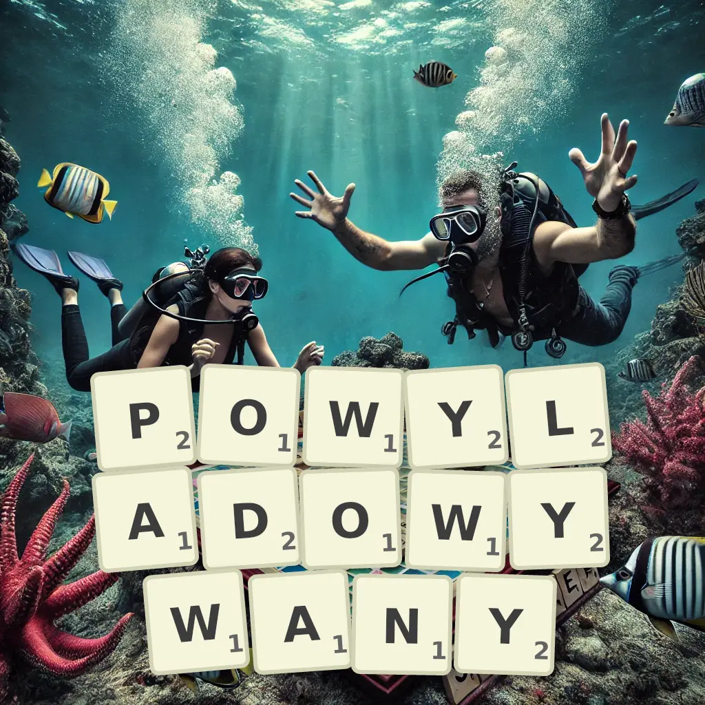 Lista słów z liter POWYŁADOWYWANY Słowa z liter POWYŁADOWYWANY