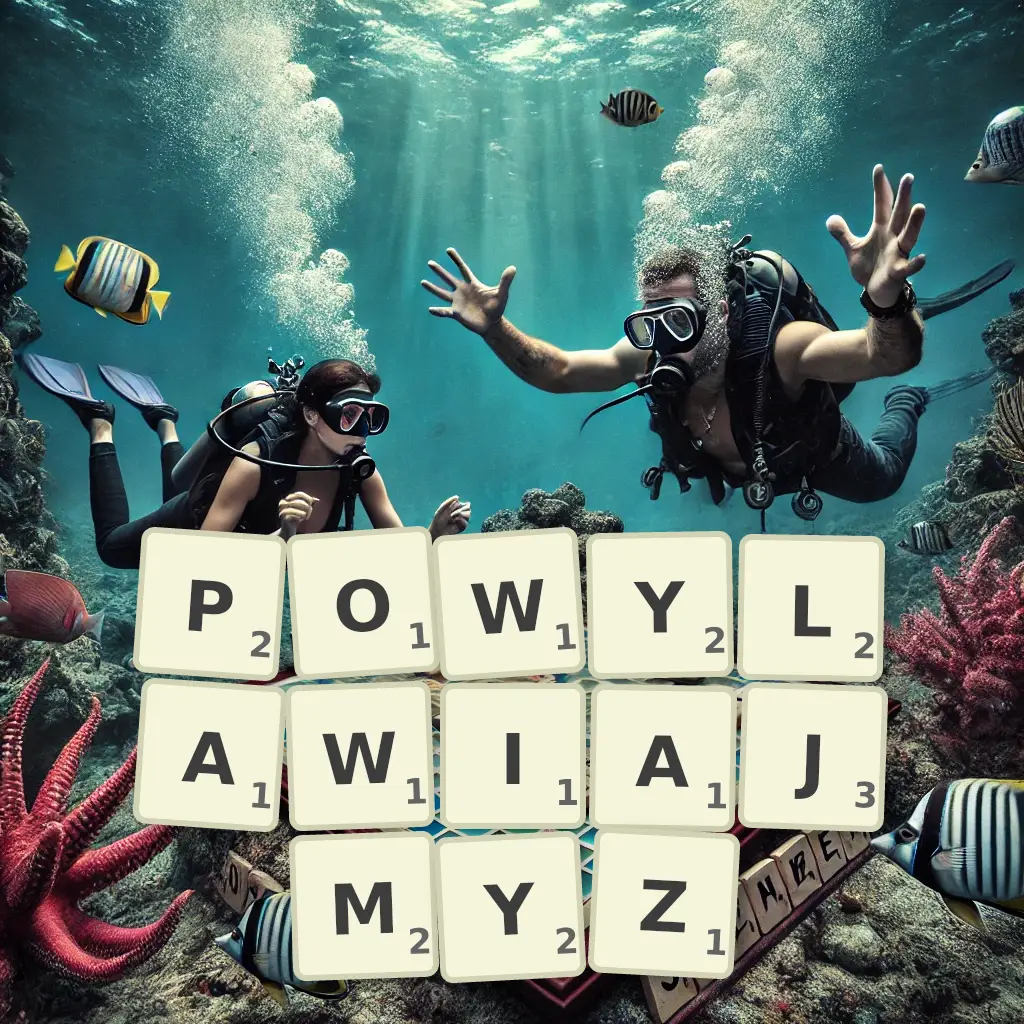 Słowa z liter POWYŁAWIAJMYŻ