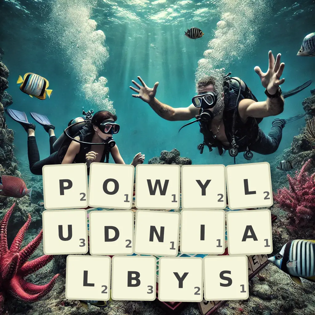 Słowa z liter POWYLUDNIAŁBYŚ