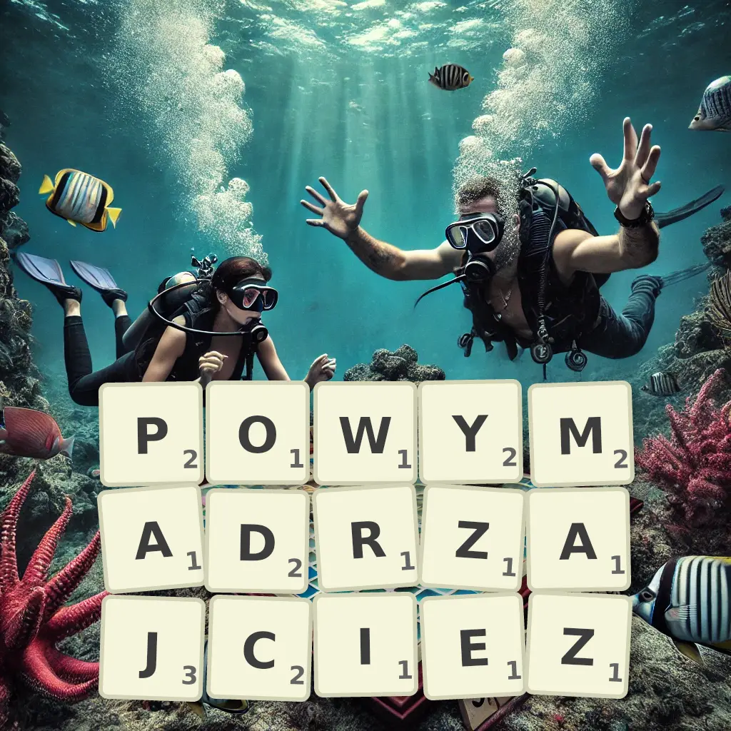 Słowa z liter POWYMĄDRZAJCIEŻ