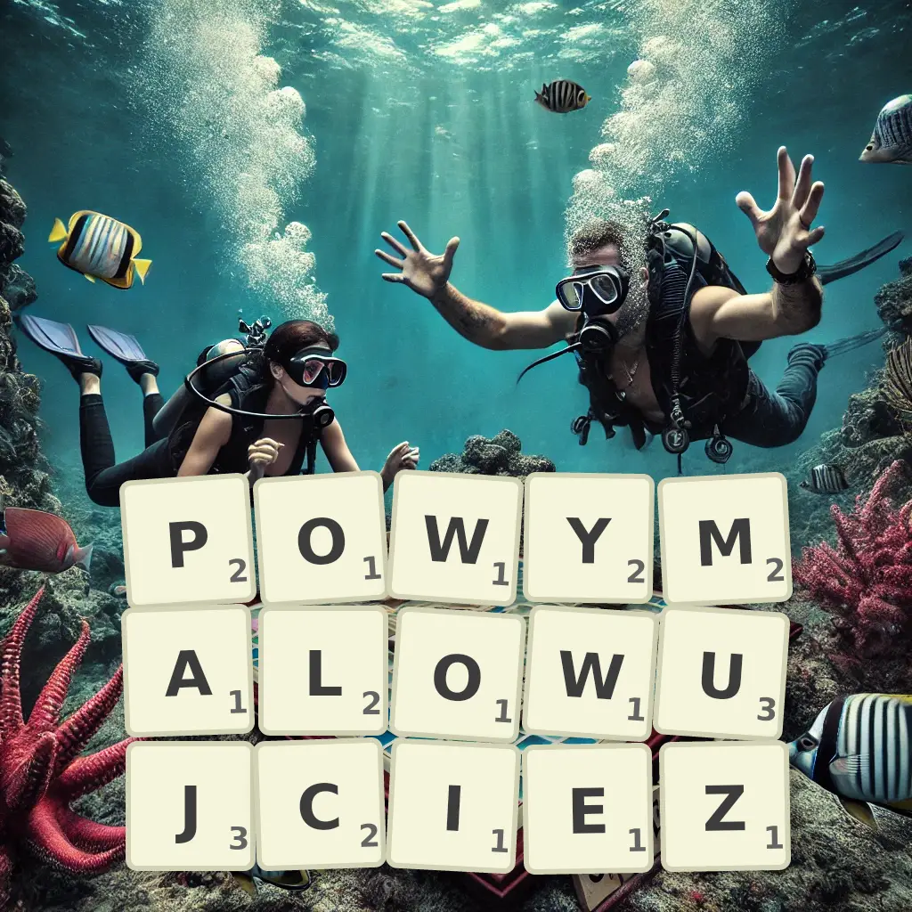 Słowa z liter POWYMALOWUJCIEŻ