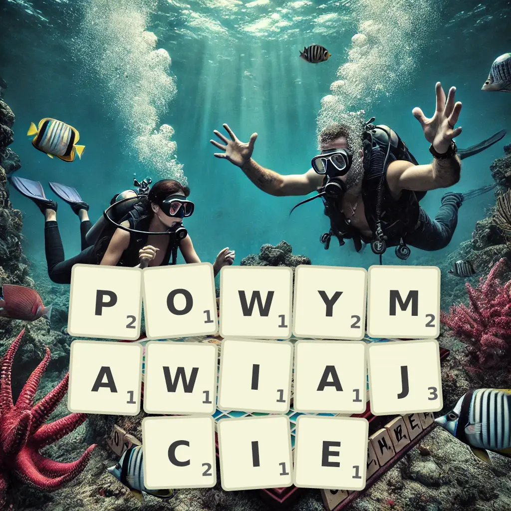 Słowa z liter POWYMAWIAJCIE