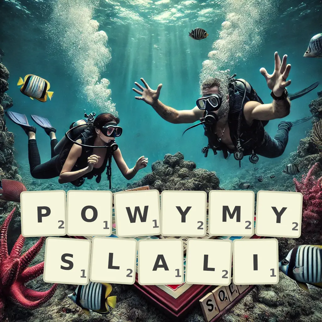 Słowa z liter POWYMYŚLALI