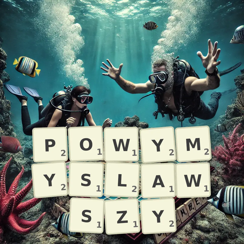 Słowa z liter POWYMYŚLAWSZY
