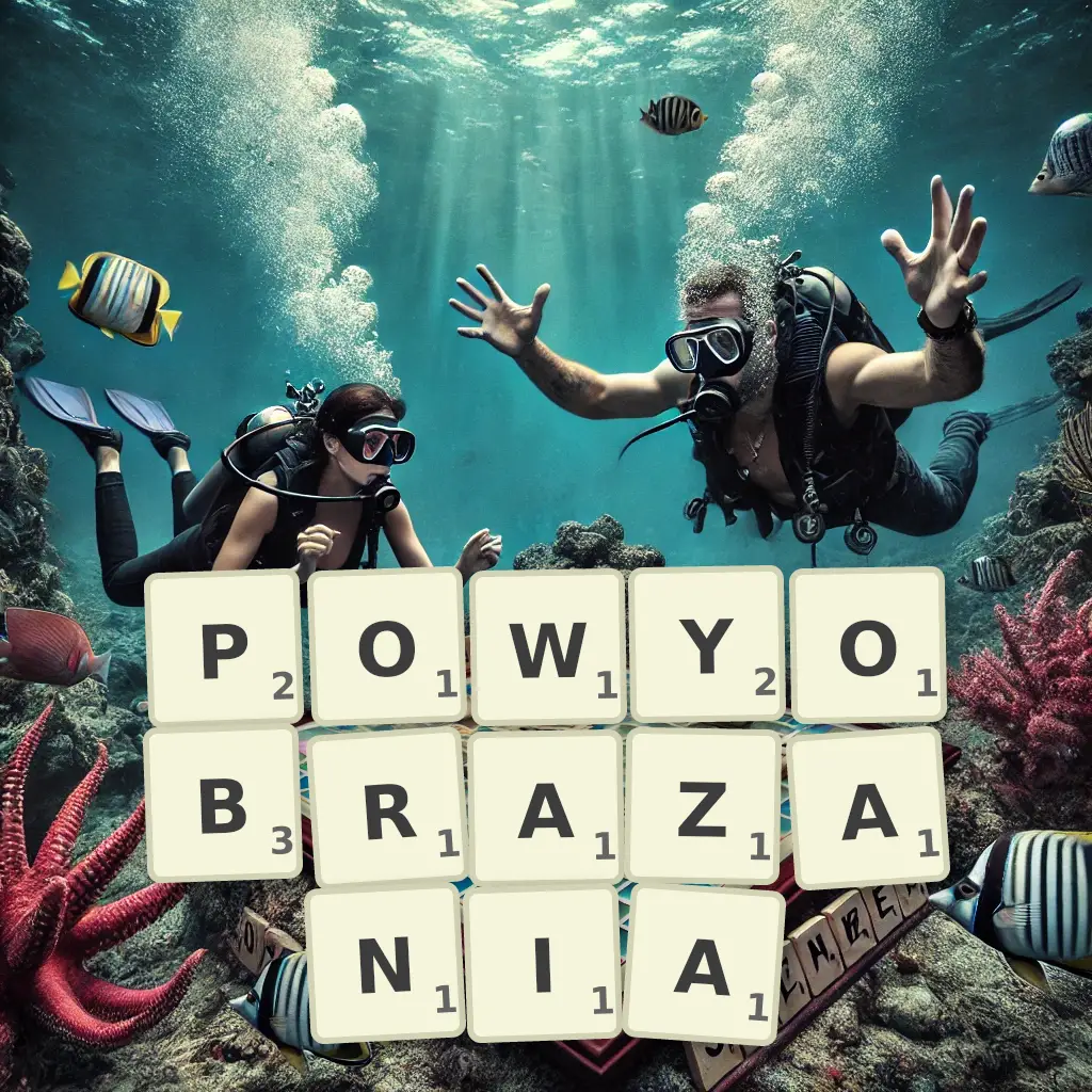 Słowa z liter POWYOBRAŻANIA