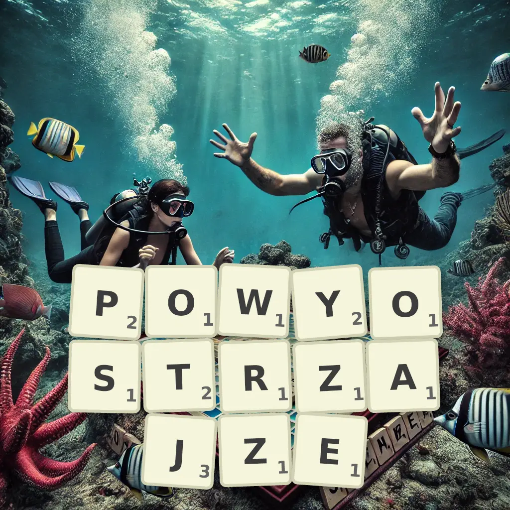 Słowa z liter POWYOSTRZAJŻE