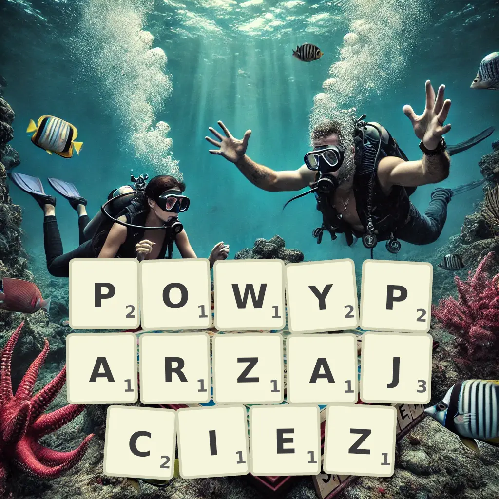 Słowa z liter POWYPARZAJCIEŻ