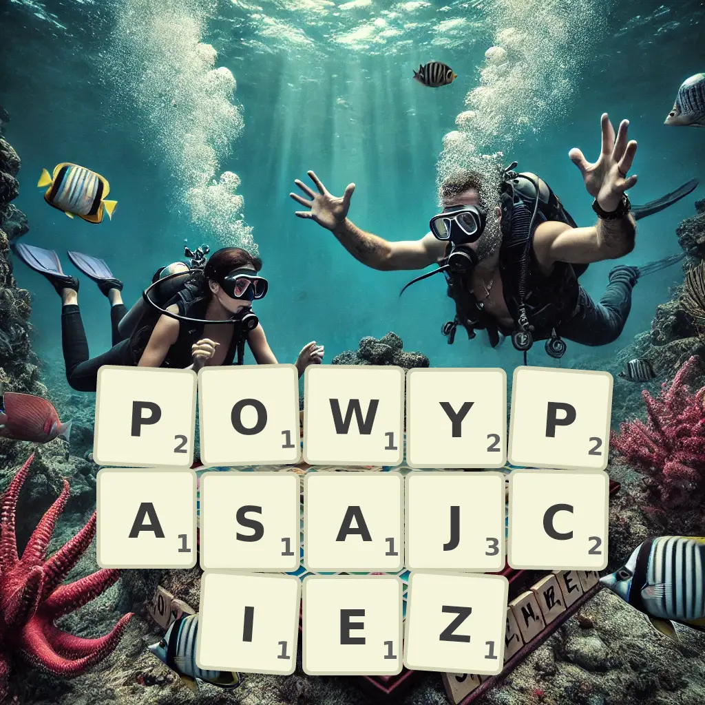 Słowa z liter POWYPASAJCIEŻ