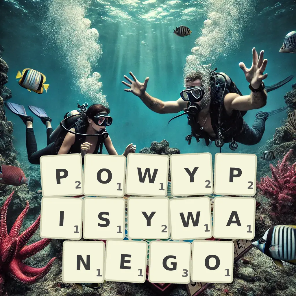 Lista słów z liter POWYPISYWANEGO Słowa z liter POWYPISYWANEGO