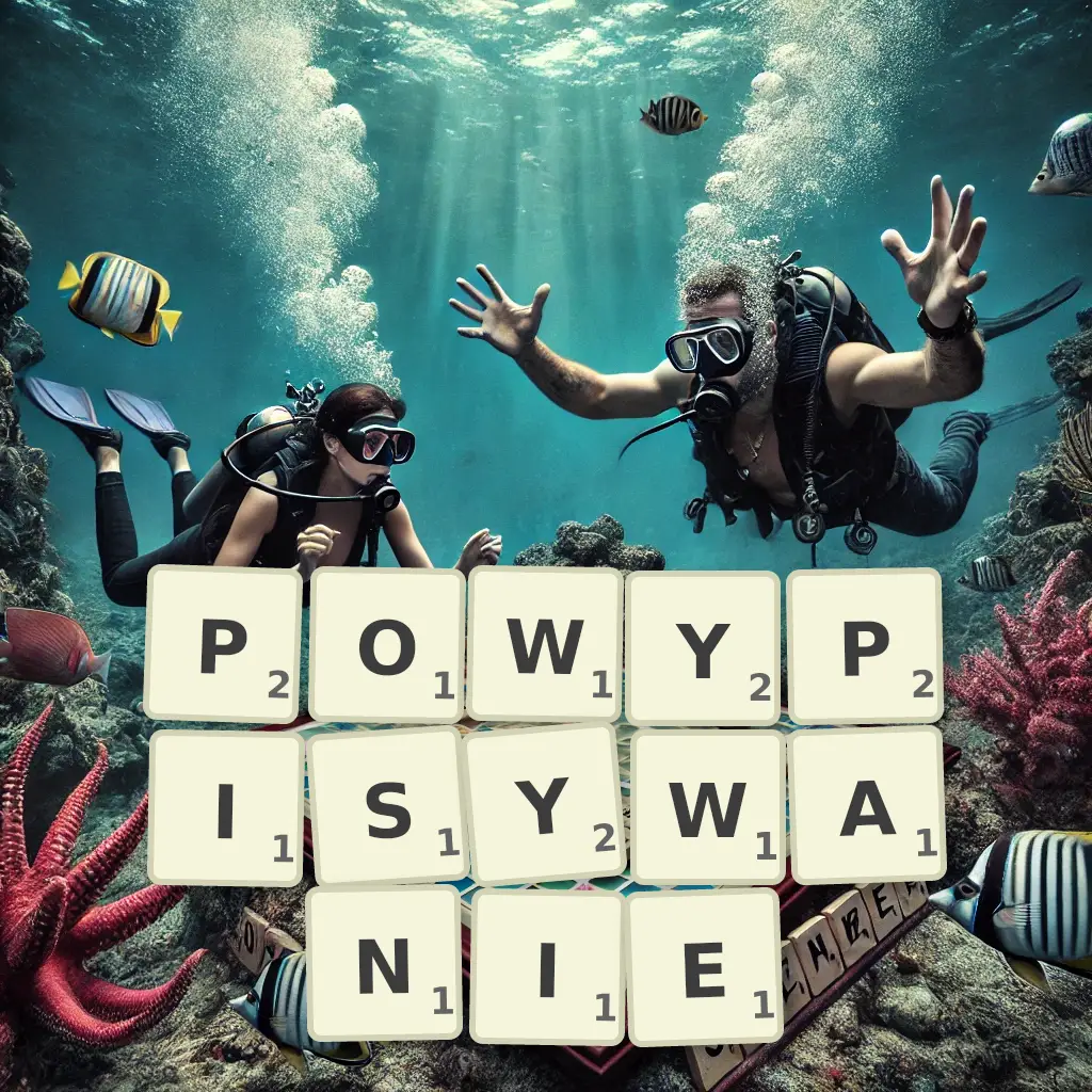 Lista słów z liter POWYPISYWANIE Słowa z liter POWYPISYWANIE
