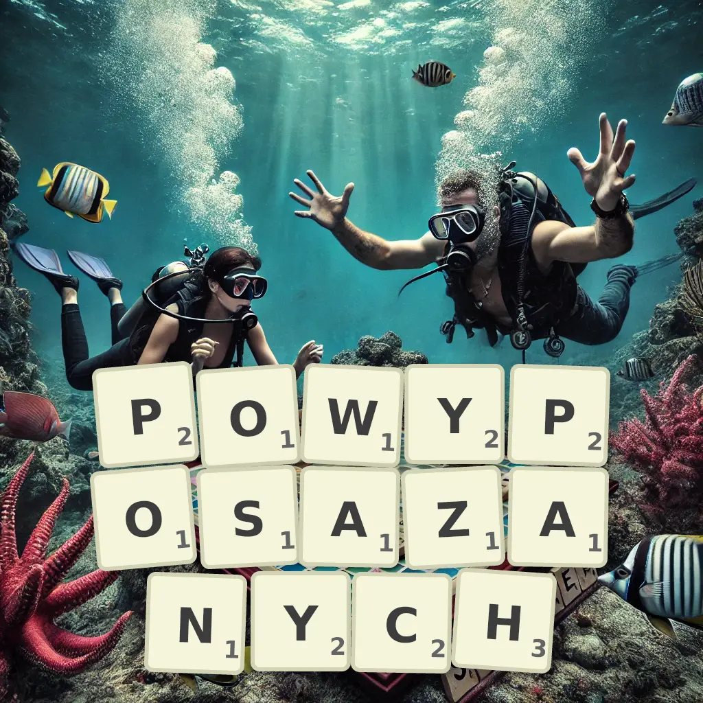 Słowa z liter POWYPOSAŻANYCH