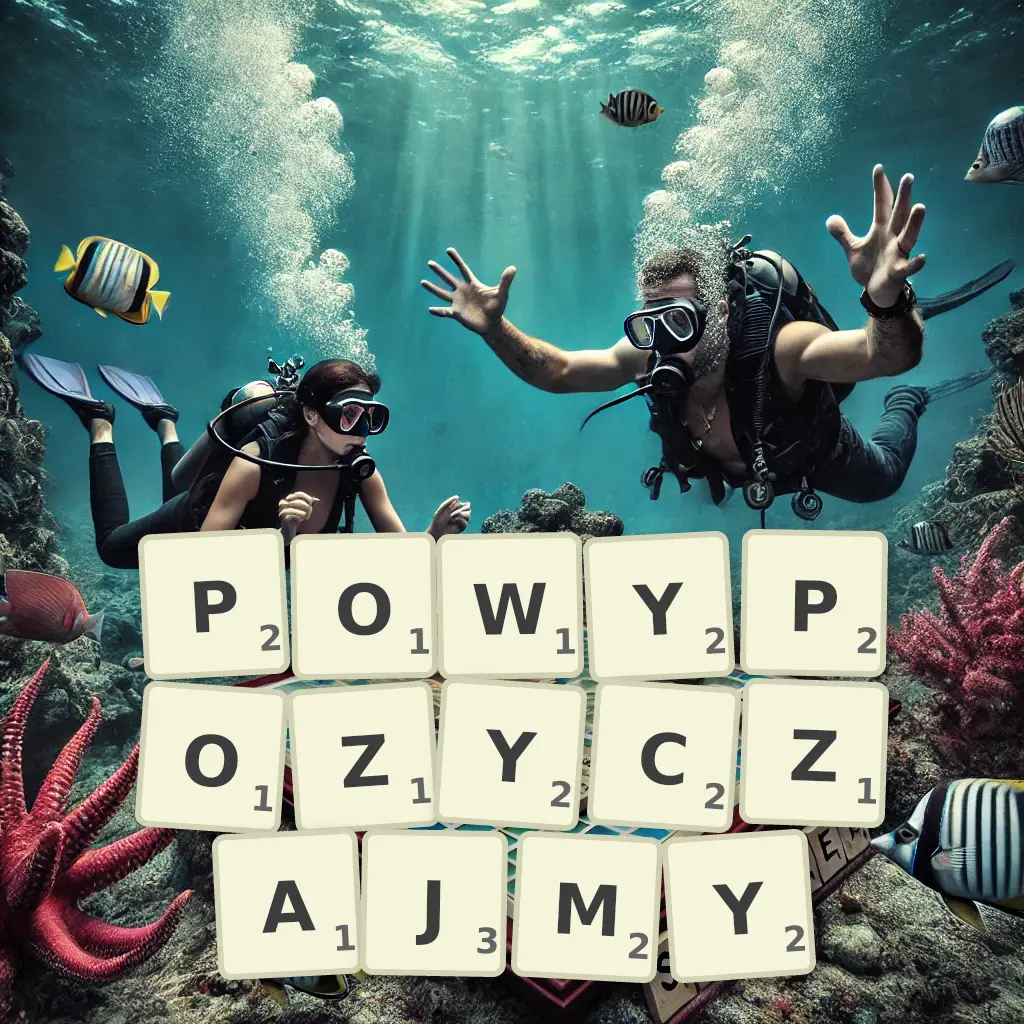 Słowa z liter POWYPOŻYCZAJMY