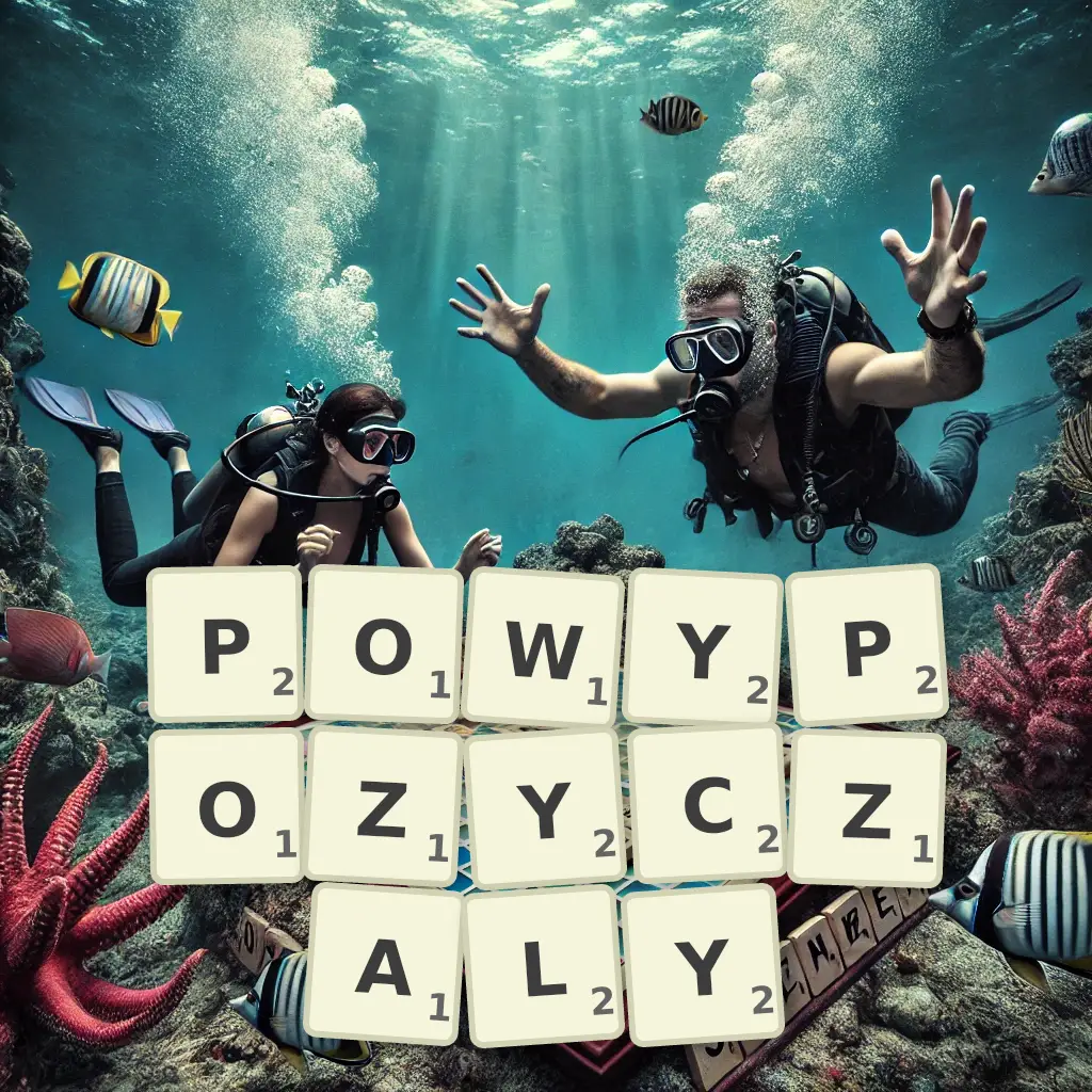 Słowa z liter POWYPOŻYCZAŁY