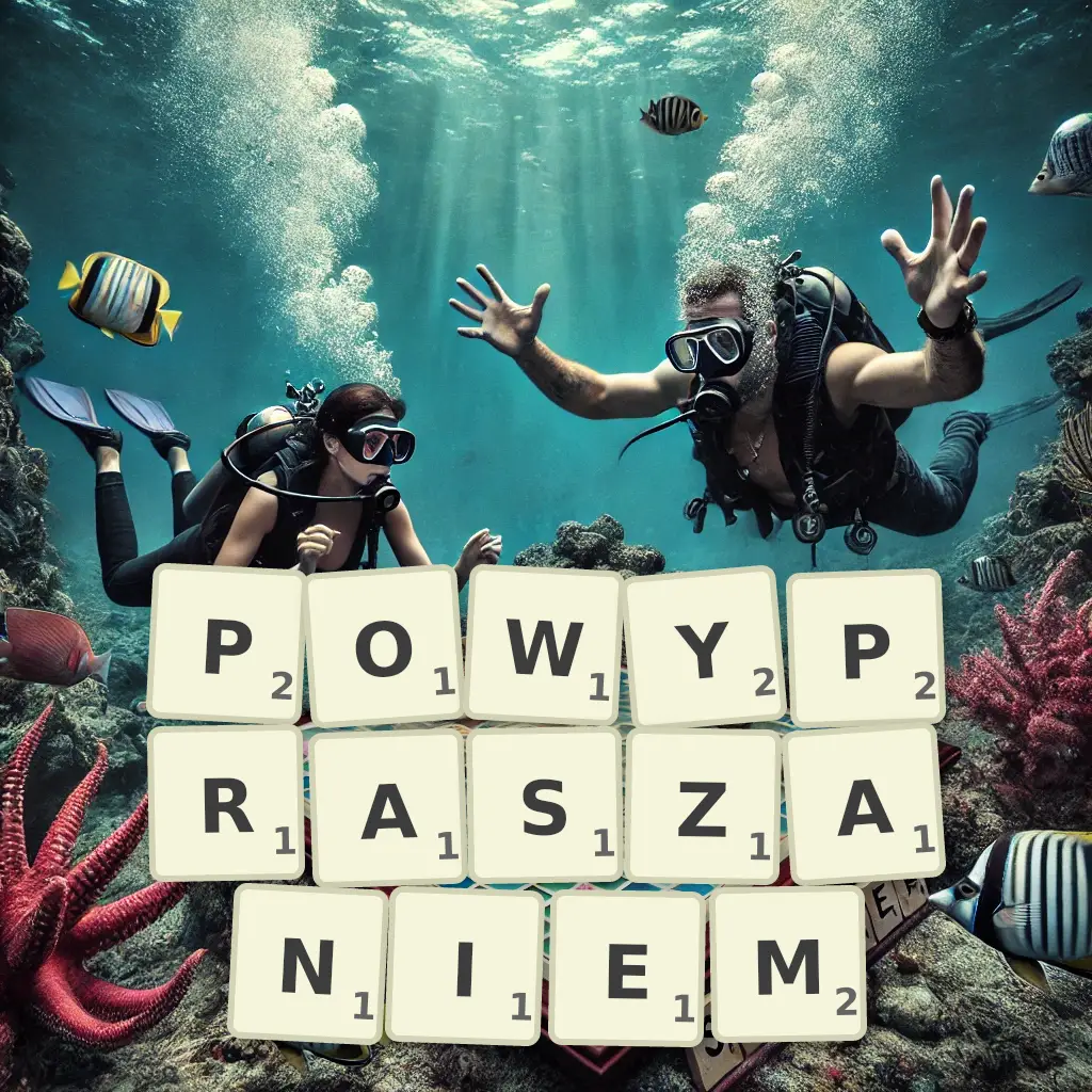 Słowa z liter POWYPRASZANIEM