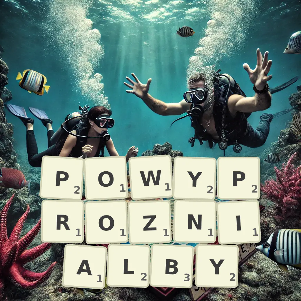 Słowa z liter POWYPRÓŻNIAŁBY