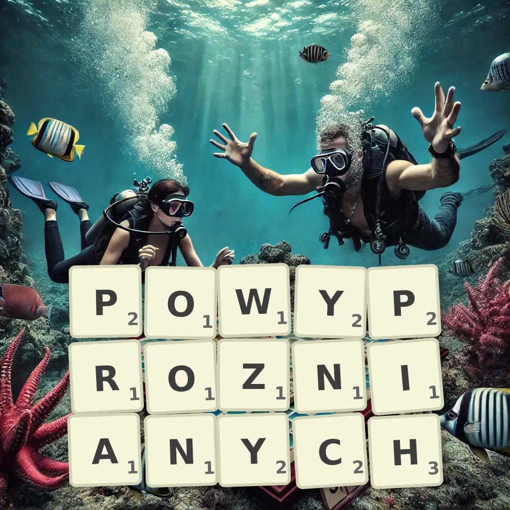 Słowa z liter POWYPRÓŻNIANYCH