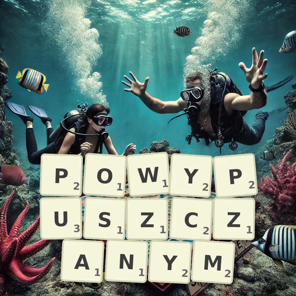 Słowa z liter POWYPUSZCZANYM