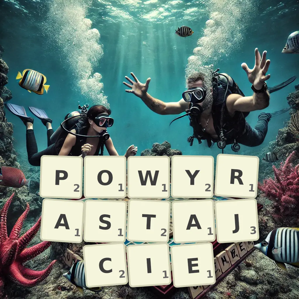 Słowa z liter POWYRASTAJCIE