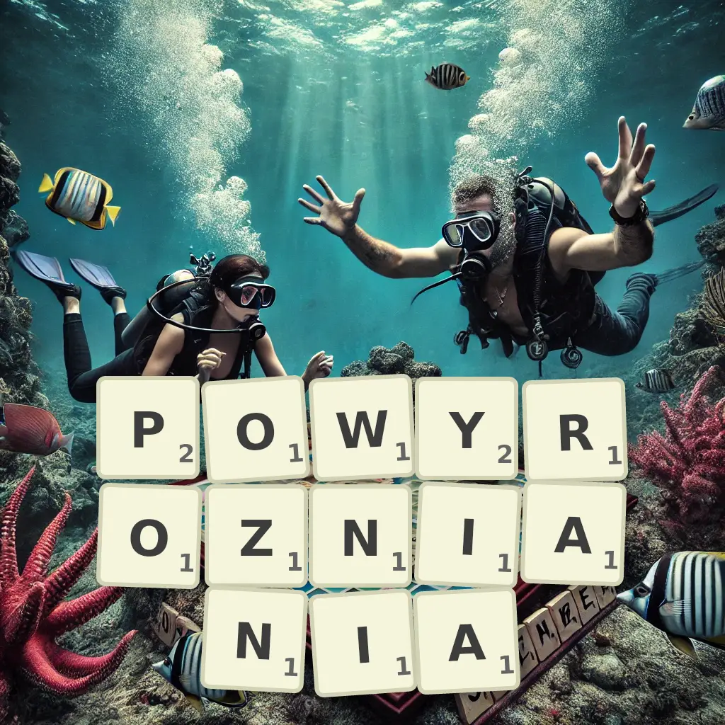 Słowa z liter POWYRÓŻNIANIA