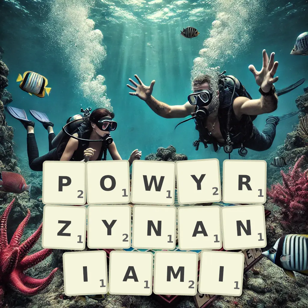 Lista słów z liter POWYRZYNANIAMI Słowa z liter POWYRZYNANIAMI