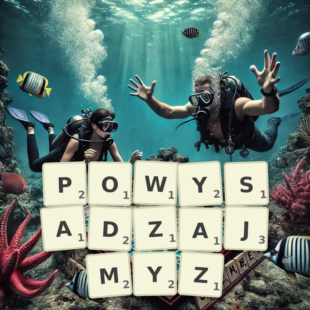 Słowa z liter POWYSADZAJMYŻ