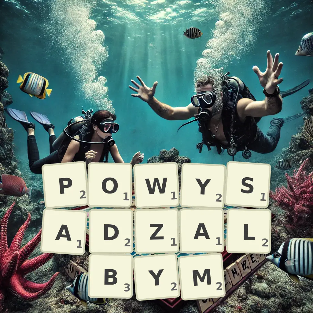 Słowa z liter POWYSADZAŁBYM