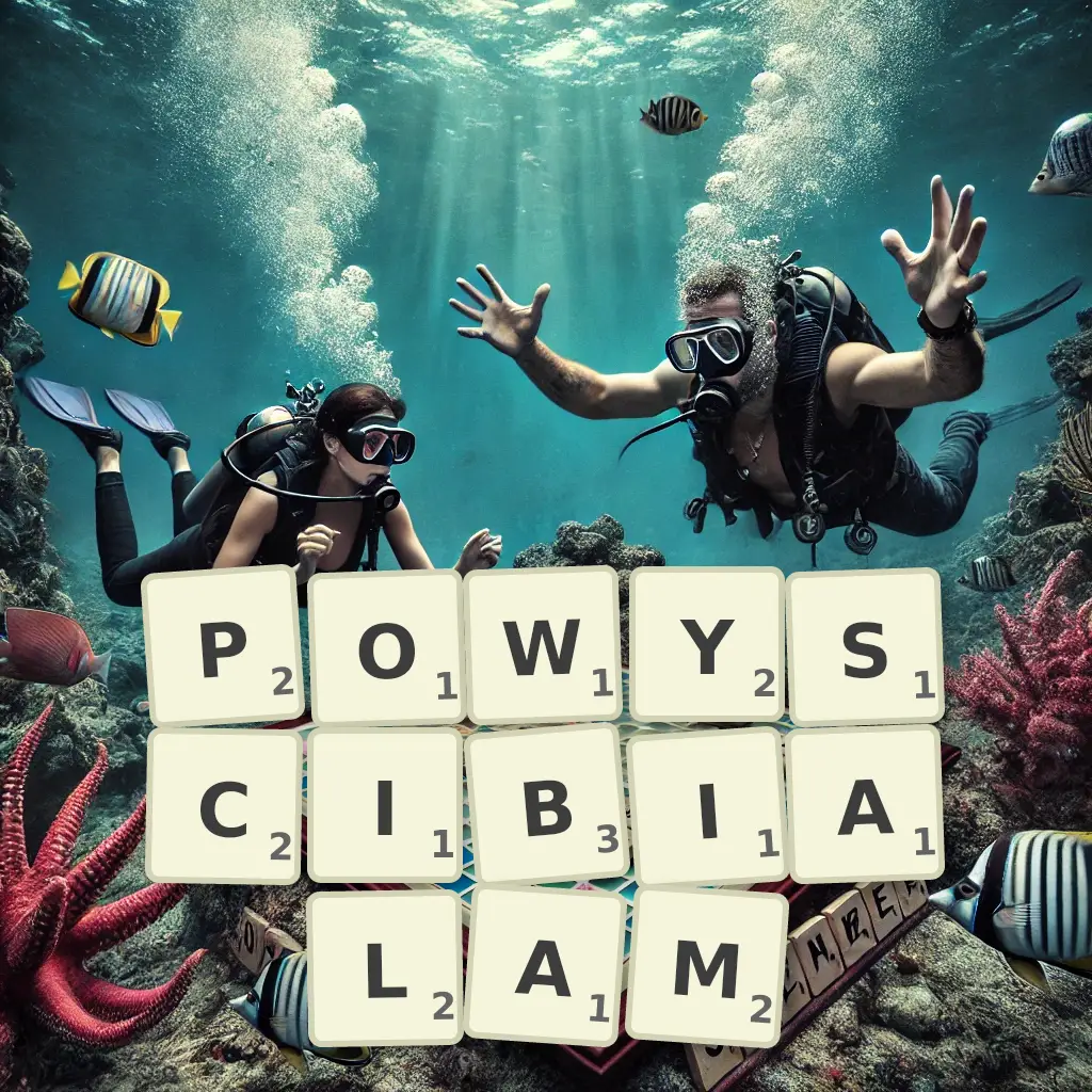 Słowa z liter POWYŚCIBIAŁAM