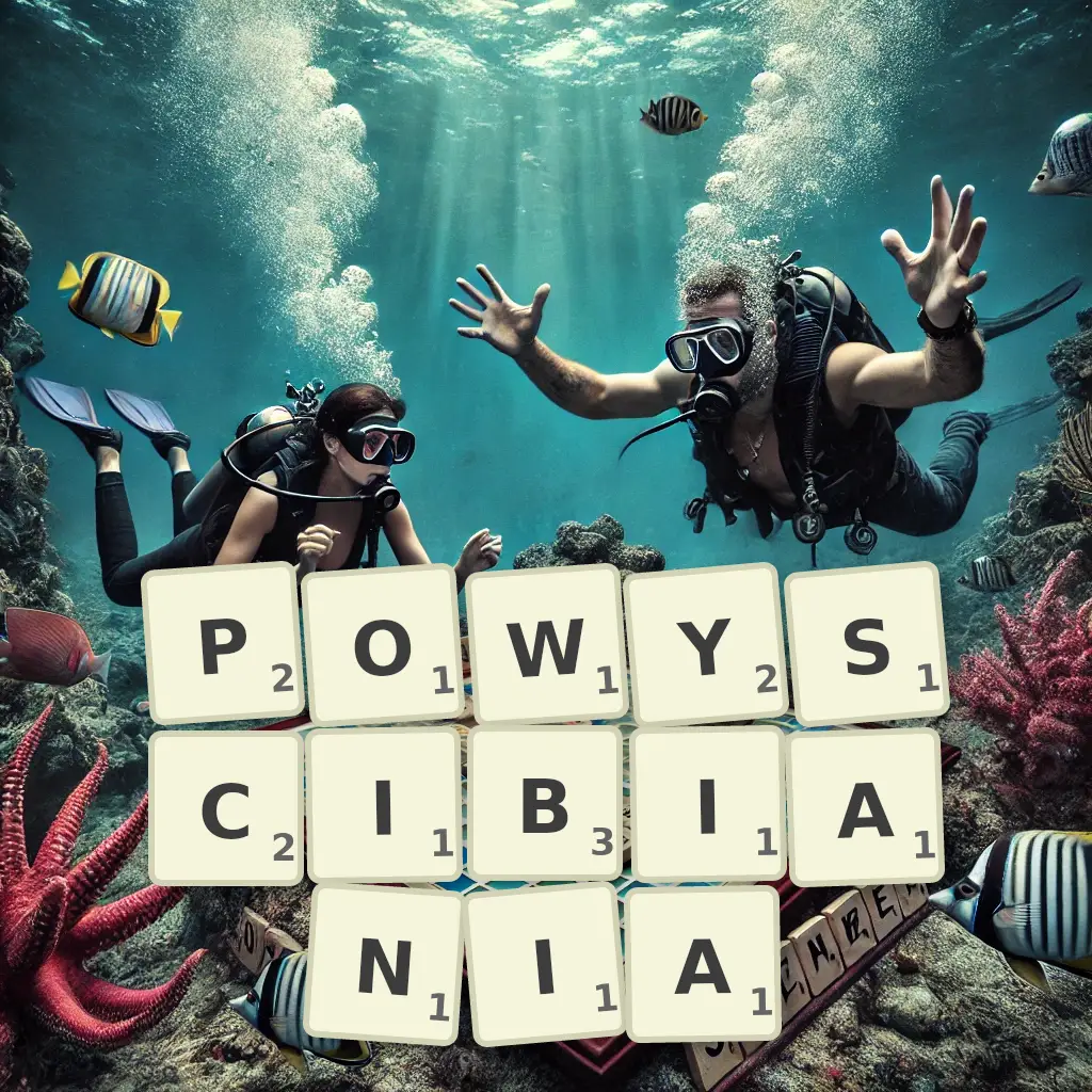 Słowa z liter POWYŚCIBIANIA